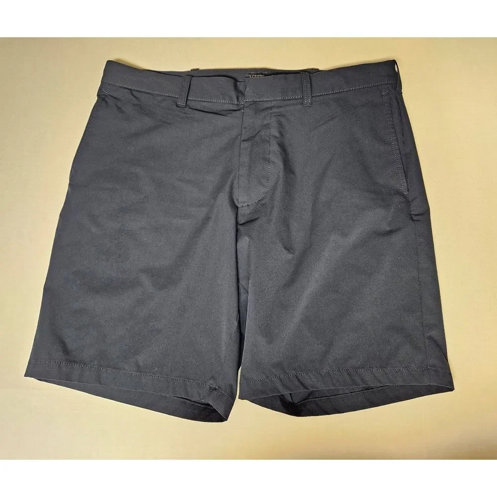 J. Crew Navy Blue Polyester‎ Shorts Size 35 Mens